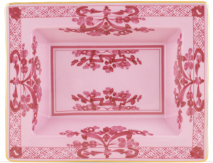 Ginori Oriente Italiano Porpora Rectangular Tray / Vide Poche